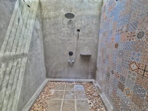 Guardian Bungalow showers